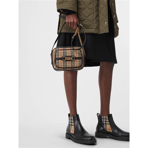 burberry the 1983 check link camera bag|Burberry 1983 Check Link Camera Bag .